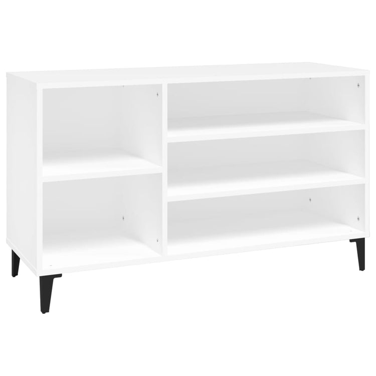 Armoire à chaussures Vidaxl 102x36x60 cm Bois de bois de propriété