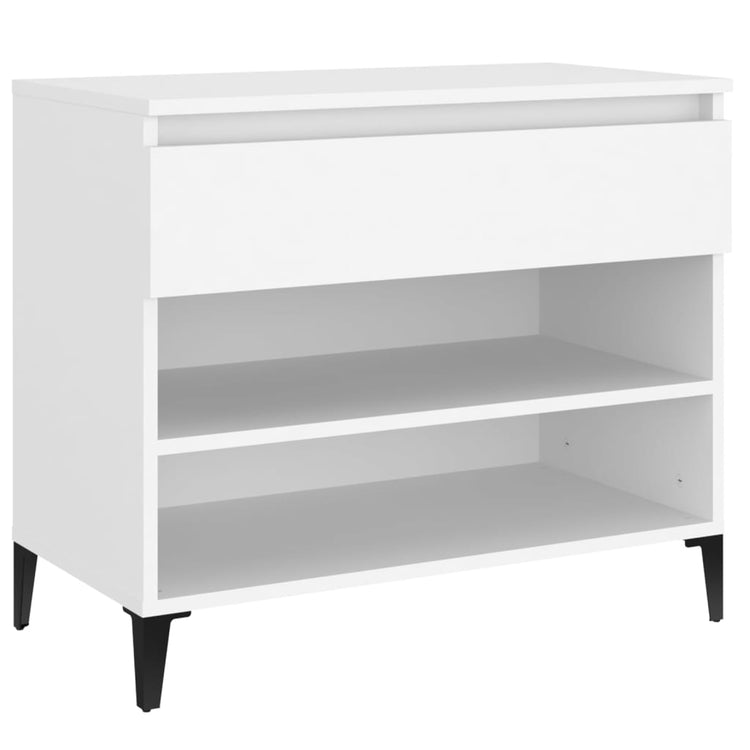 Armoire à chaussures Vidaxl 70x36x60 cm Bois de bois de propriété