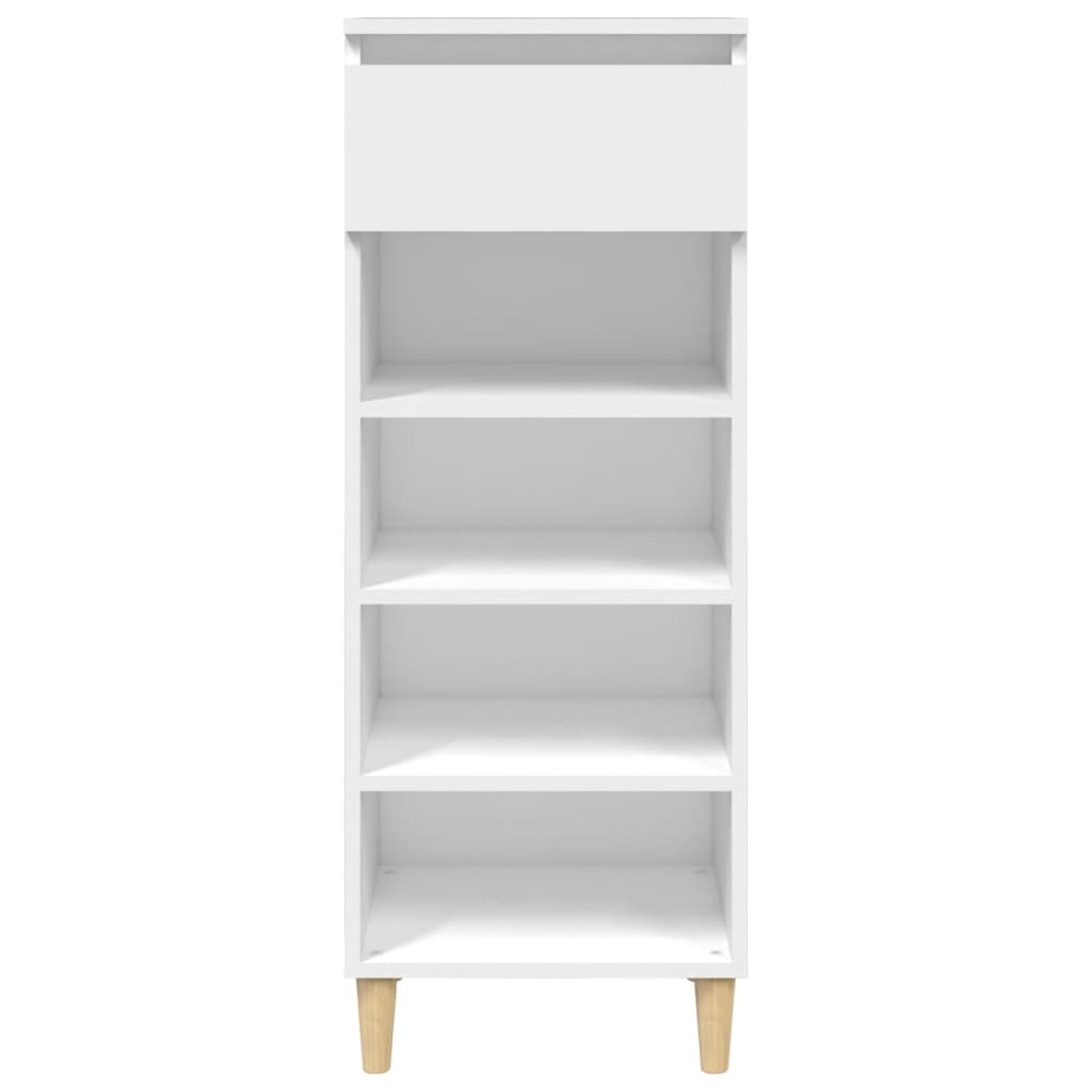 Armoire à chaussures Vidaxl 40x36x105 cm Bois de blanc transformé