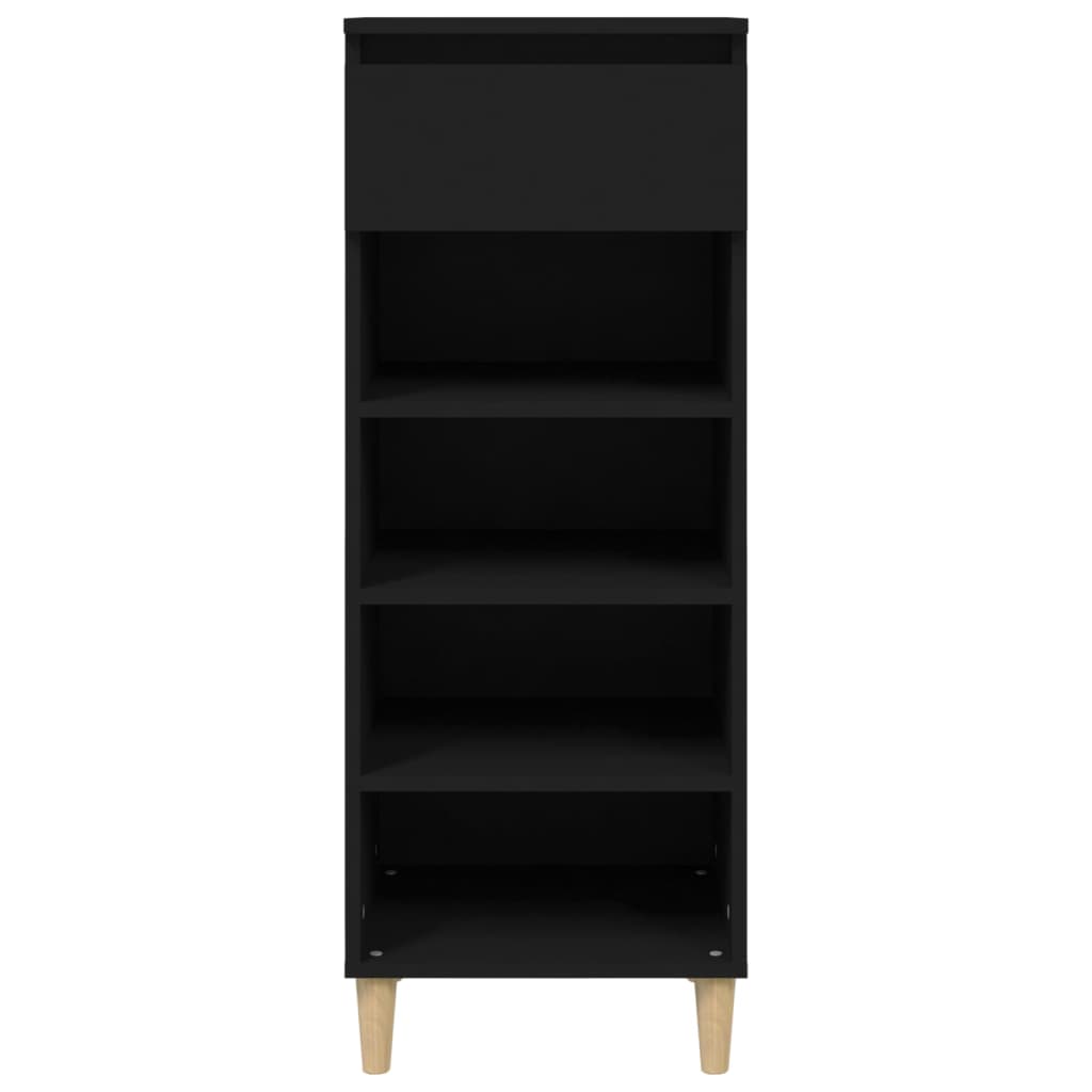 Armoire à chaussures Vidaxl 40x36x105 cm Bois de bois de propriété