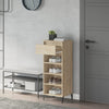 Rack de chaussures Vidaxl 40x36x105 cm Bois de chêne sonoma en bois de chêne sonoma