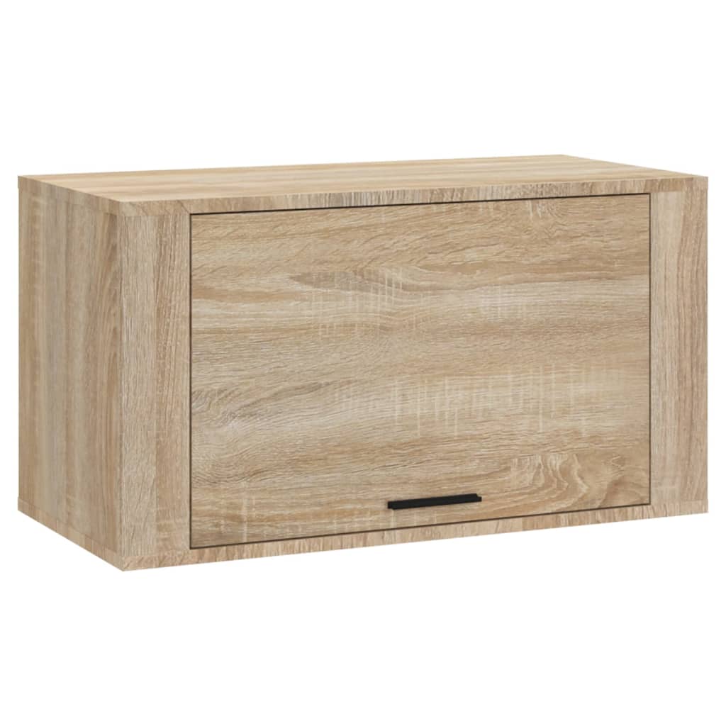 Vidaxl Wall Shoe Cabinet 70x35x38 cm Wood Wood Sonoma Oak