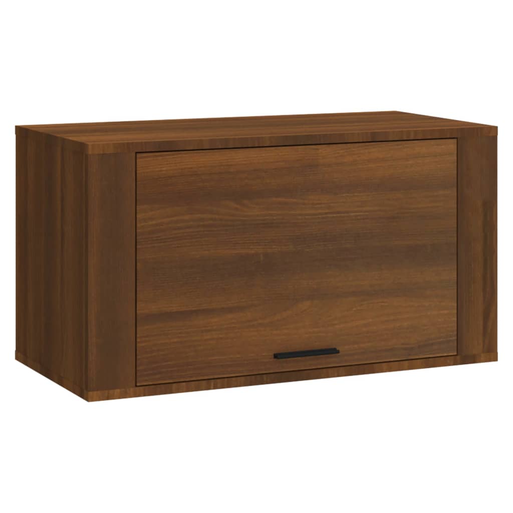 Vidaxl Wall Shoe Cabinet 70x35x38 cm Pine solide Browniken