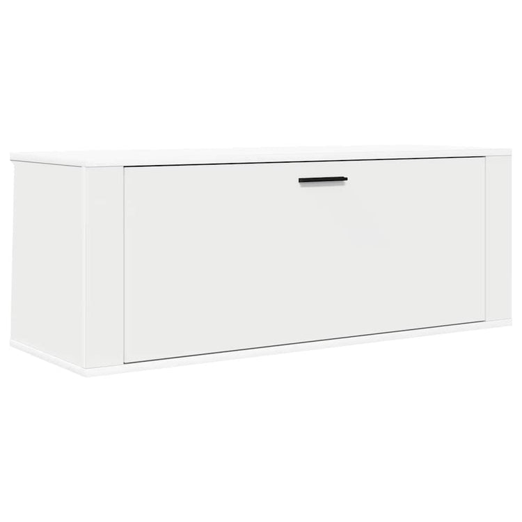 Armoire à chaussures murales vidaxl 100x35x38 cm en bois de bois propriété