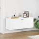 Armoire à chaussures murales vidaxl 100x35x38 cm en bois de bois propriété