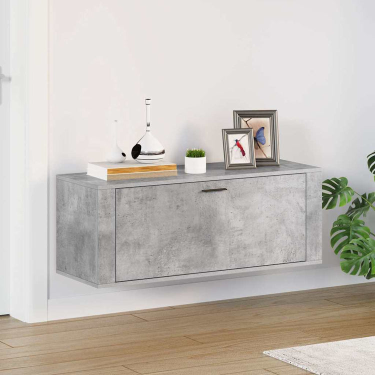 Armoire à chaussures murales vidaxl 100x35x38 cm