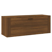 Mur de l'armoire à chaussures Vidaxl - Mouplé 100x35x38cm Browniken en bois transformé 100x35x38cm - afbeelding 2