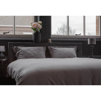 Dix cate cate couverture simple de couette simple 140x200 220 cm gris nuageux
