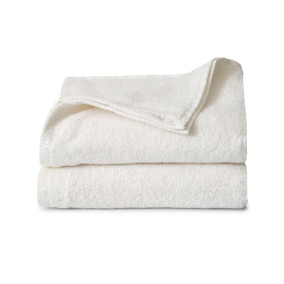 Dix cate dix serviettes Cate 50x100 cm 2 pièces blanches 100% coton