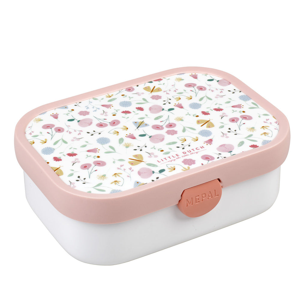 Mépal Campus Lunchbox Fleurs et papillons blancs roses