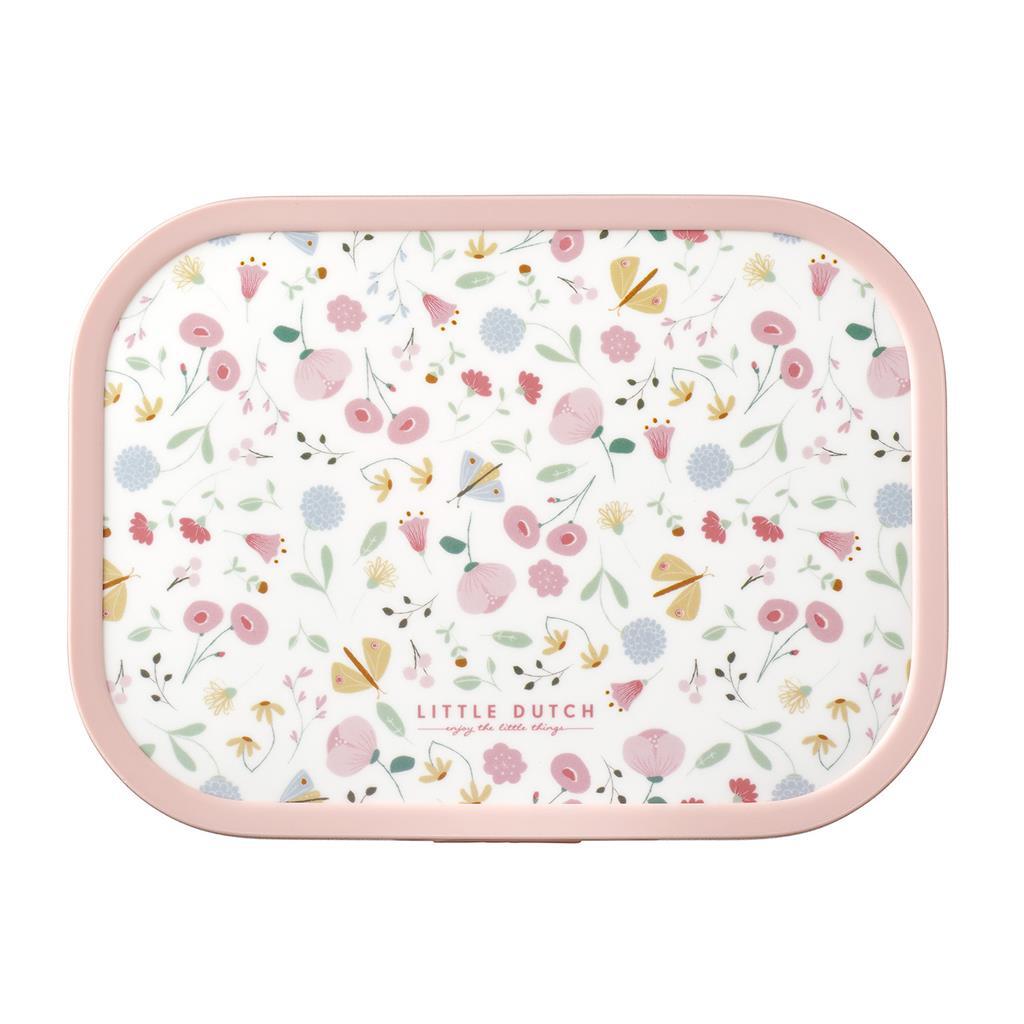 Mépal Campus Lunchbox Fleurs et papillons blancs roses