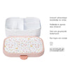 Mépal Campus Lunchbox Fleurs et papillons blancs roses