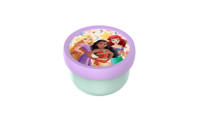 Mepal boîte à fruits campus - 300 ml - avec fourchette à fruits - se ferme bien - boîte à snacks - puissance princesse