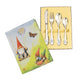 Couverts enfant - 4 pièces - gnome - rien