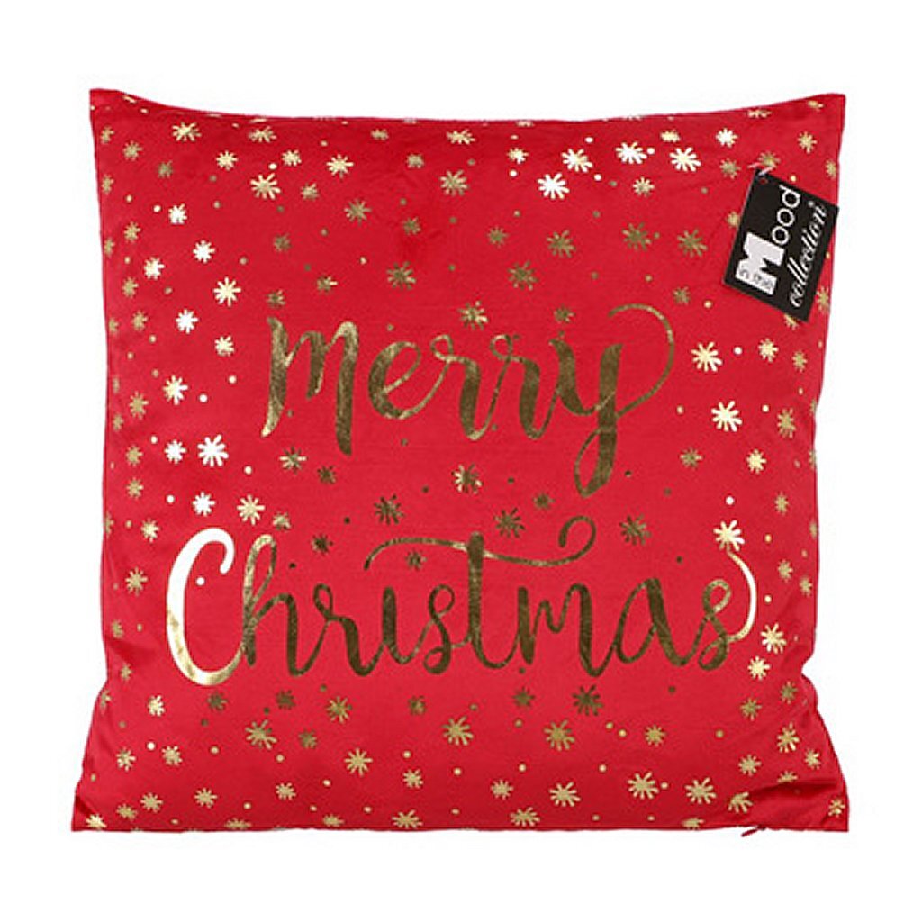 Autres marques de coussin Joyeux Noël Red 40x40x10 cm