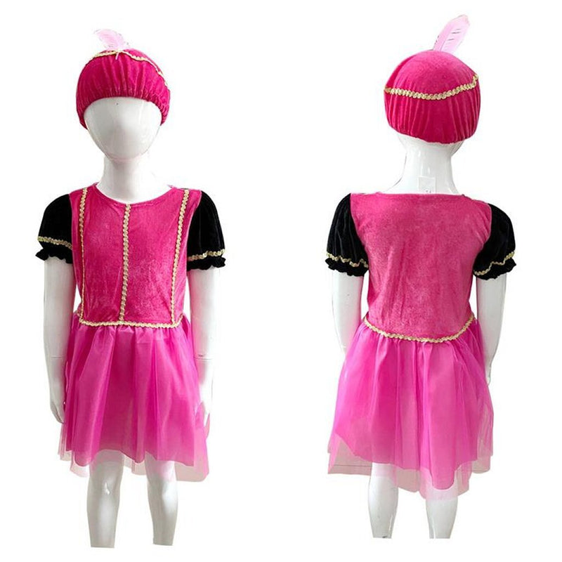 Sinterklaas Robe Set Pete Dress Pink 5-7 ans
