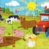 Rebo puzzle 2x24 pièces - ferme anima