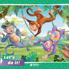 Rebo legpuzzel 48 stukjes - monkeys in t
