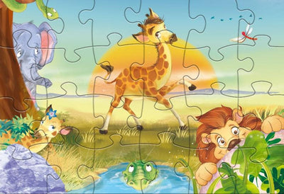 Puzzle Rebo 24 + 48 pièces - petit