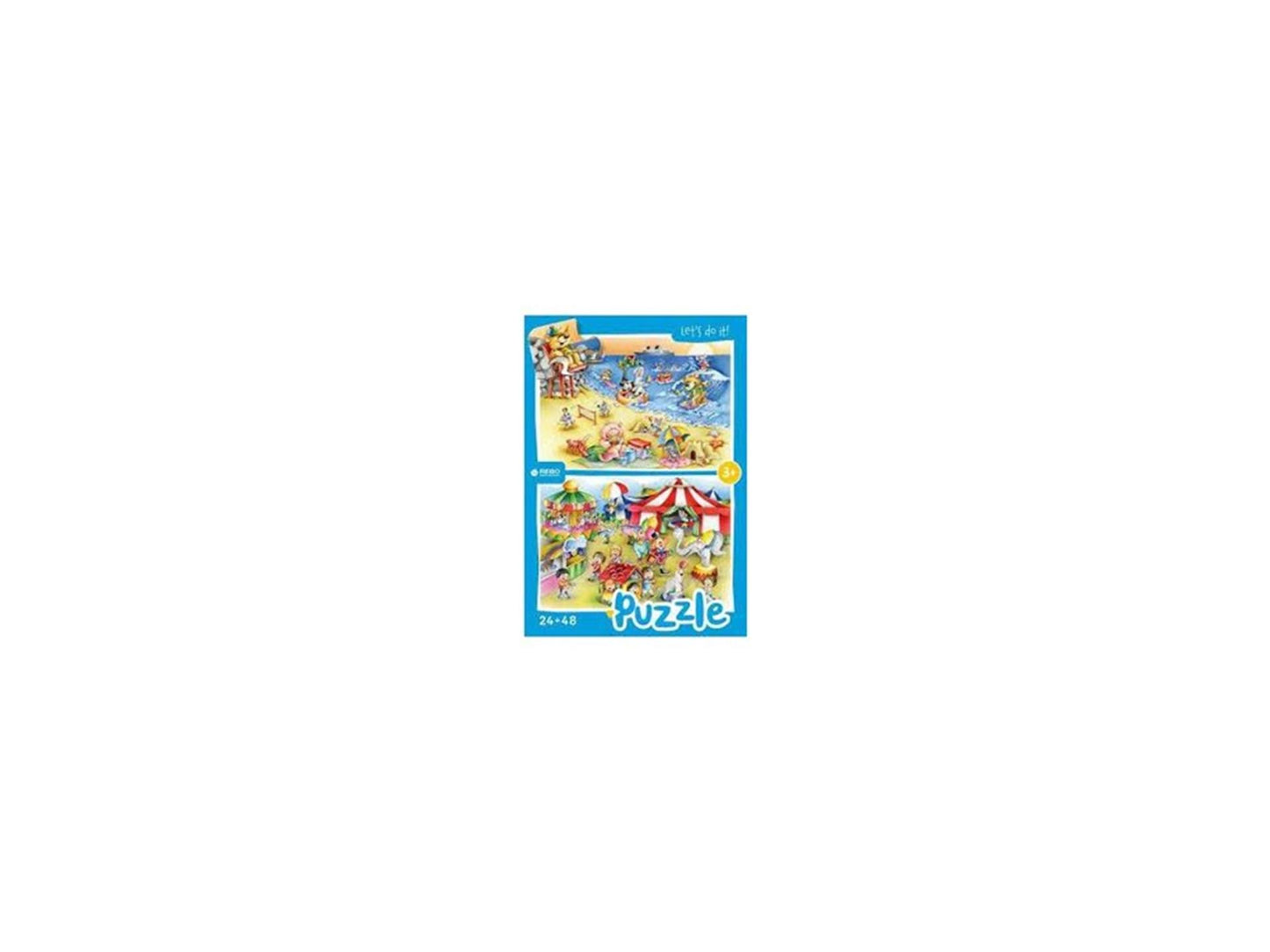 Rebo Productions Beach Circus Legpuzzel Junior 24 48 Pieces