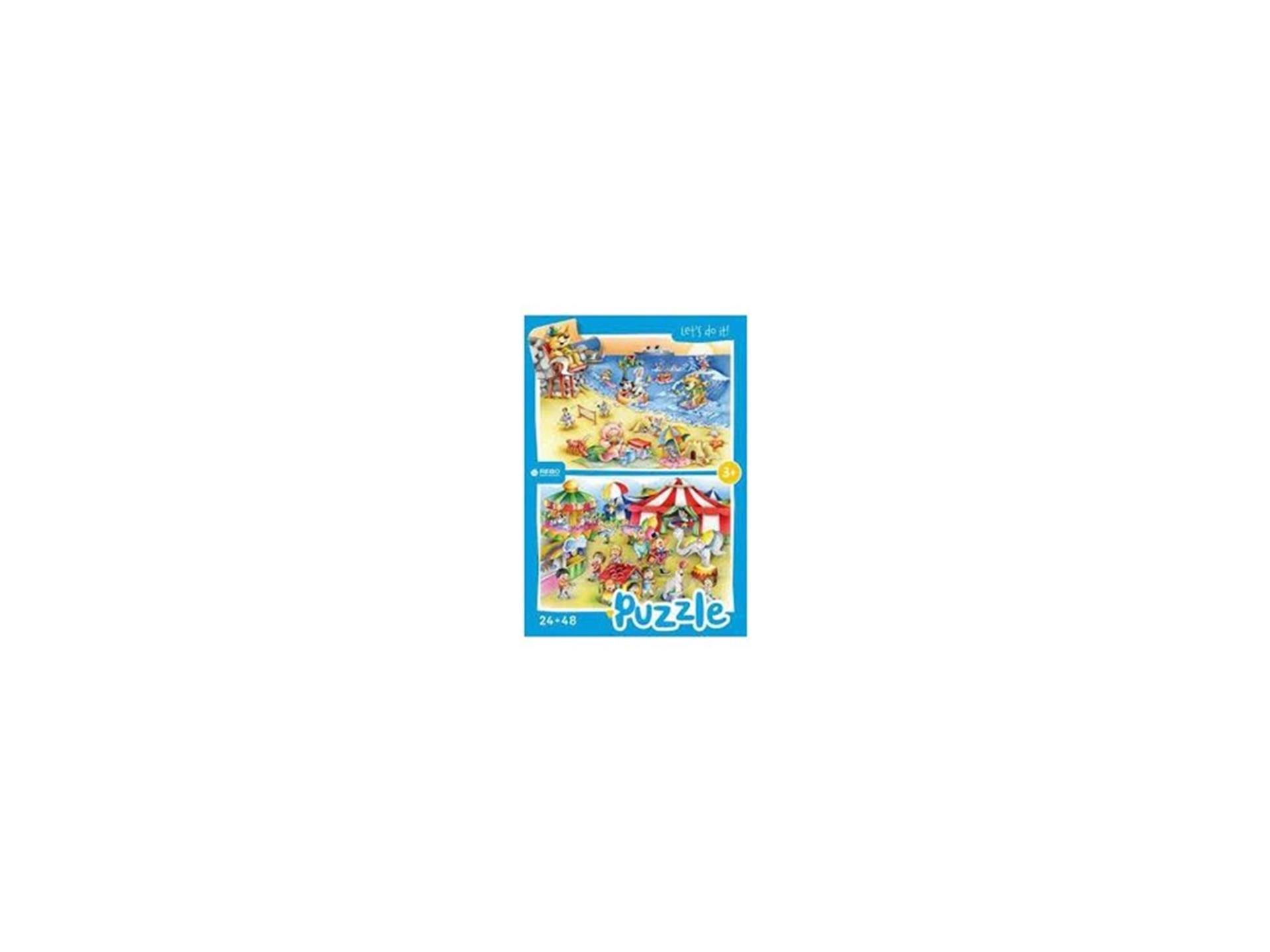 Rebo Productions Beach Circus Legpuzzel Junior 24 48 Pieces