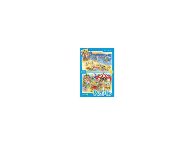 Rebo Productions Beach Circus Legpuzzel Junior 24 48 Pieces