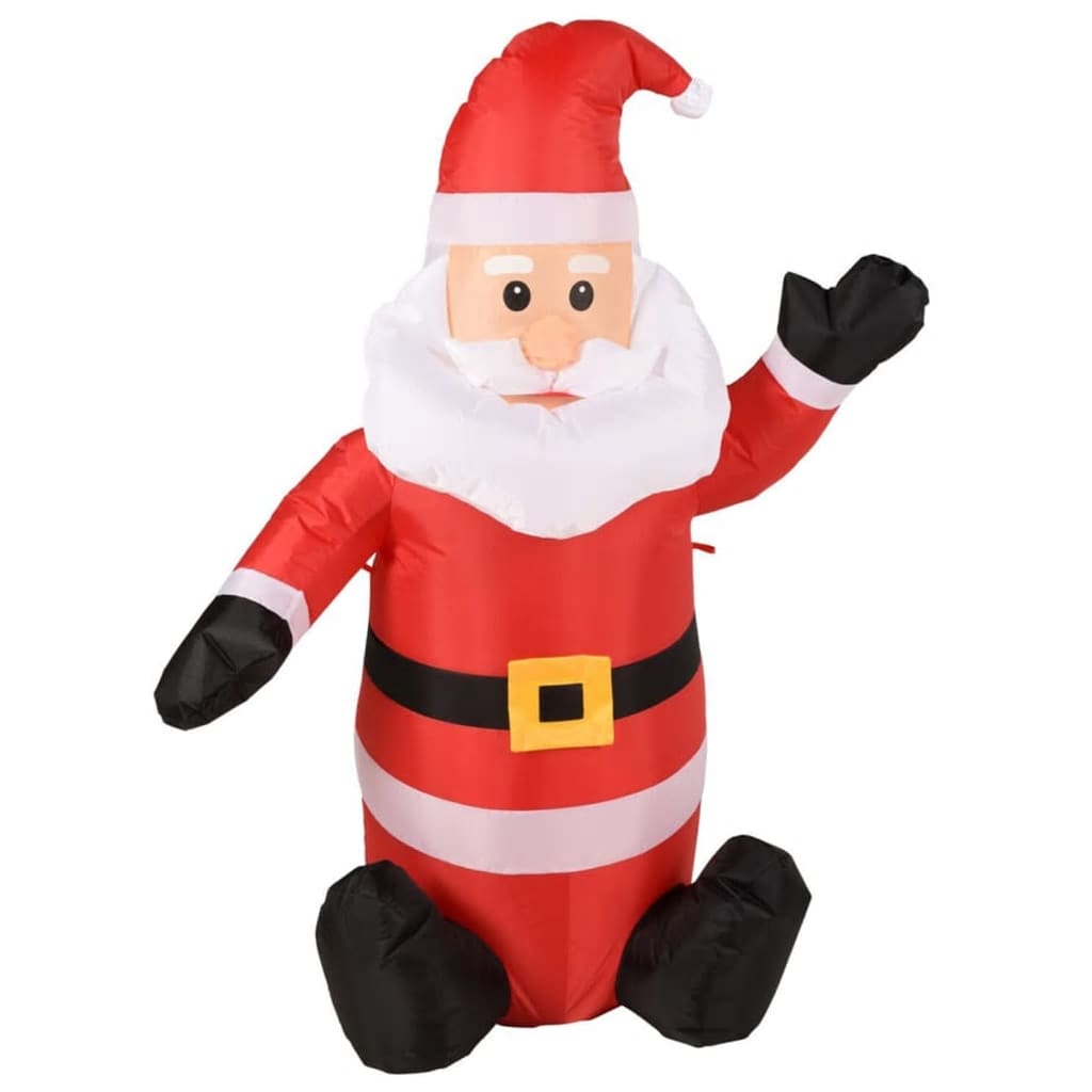 Ambiance ambiance santa gonflable a mené 120 cm