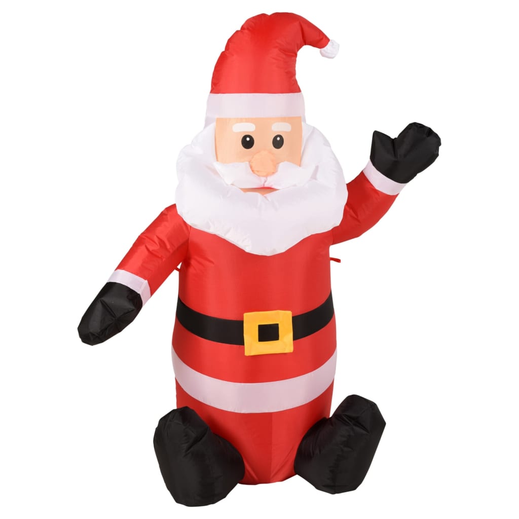 Ambiance ambiance santa gonflable a mené 120 cm