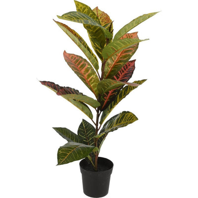 Autres marques plante artificielle calathea 40x65 cm vert rose