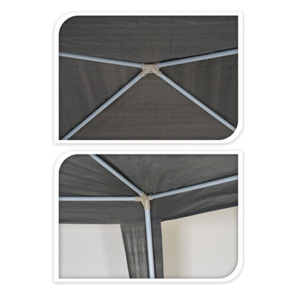 Tente de garden-party Pro 300x300cm grise
