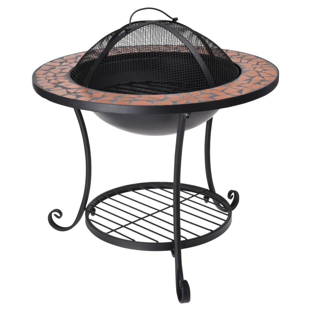 Progarden Progarden Fire Bowl avec de la mosaïque 58x44 cm