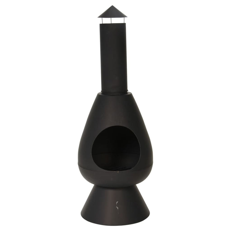 Progarden Progarden Fiche avec cheminée Ambient 110 cm noir