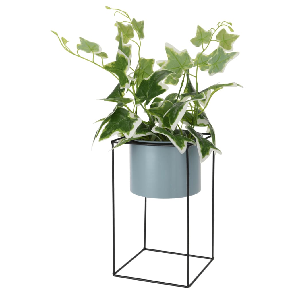 Collection H S Plante artificielle de collection en pot avec standard métallique 44 cm