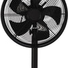 Excellent ventilateur de table électrique 3 vitesses 40 w 35x27x57 cm noir