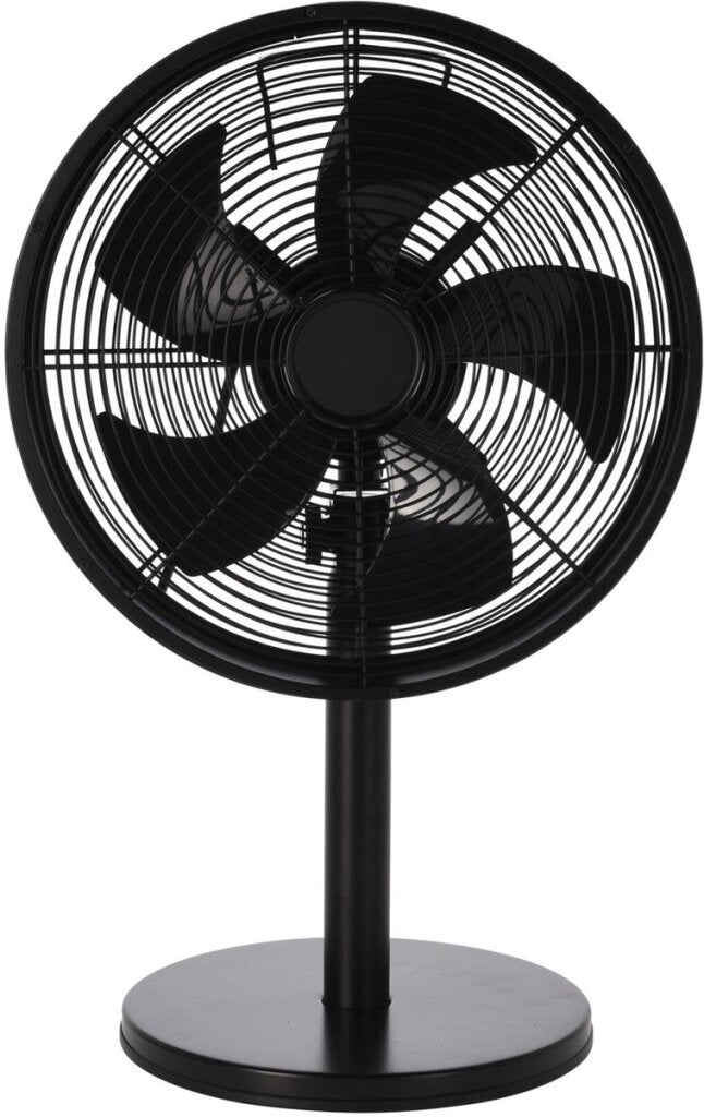 Excellent ventilateur de table électrique 3 vitesses 40 w 35x27x57 cm noir