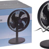 Excellent ventilateur de table électrique 3 vitesses 40 w 35x27x57 cm noir