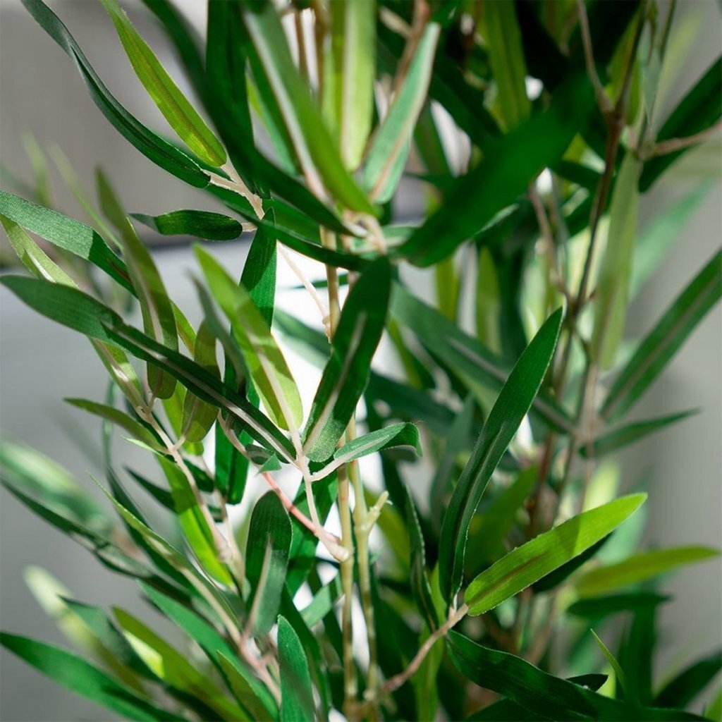 Home styling plante artificielle bambou 90 cm vert