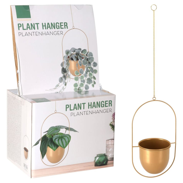 Progarden Progarden Plante Hanger 20.5x15x39 cm de couleur or