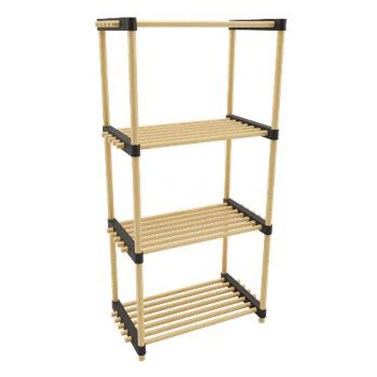 Solutions de rangement Solutions de rangement Rack à chaussures avec 4 étagères 49x28x92,5 cm Bois