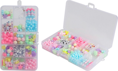Installation de perles dans la boîte de stockage