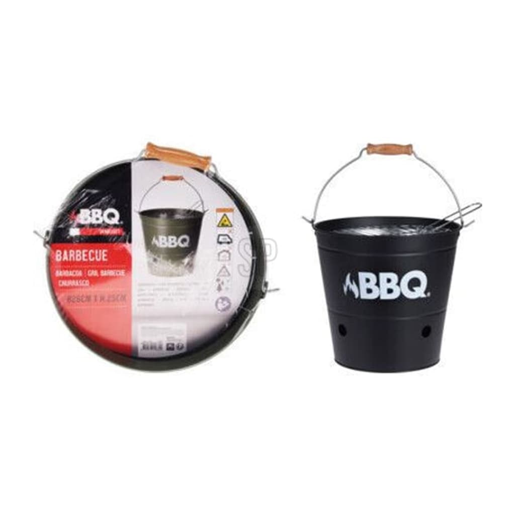 Progarden Progarden Barbecue Bodet BBQ 26 cm noir mat