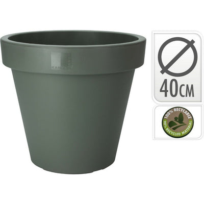 Autres marques pot de fleur en dentelle eecken 40 cm plastique vert foncé