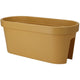 Bac de balcon de jardin Pro 60x28x25 cm jaune ocre