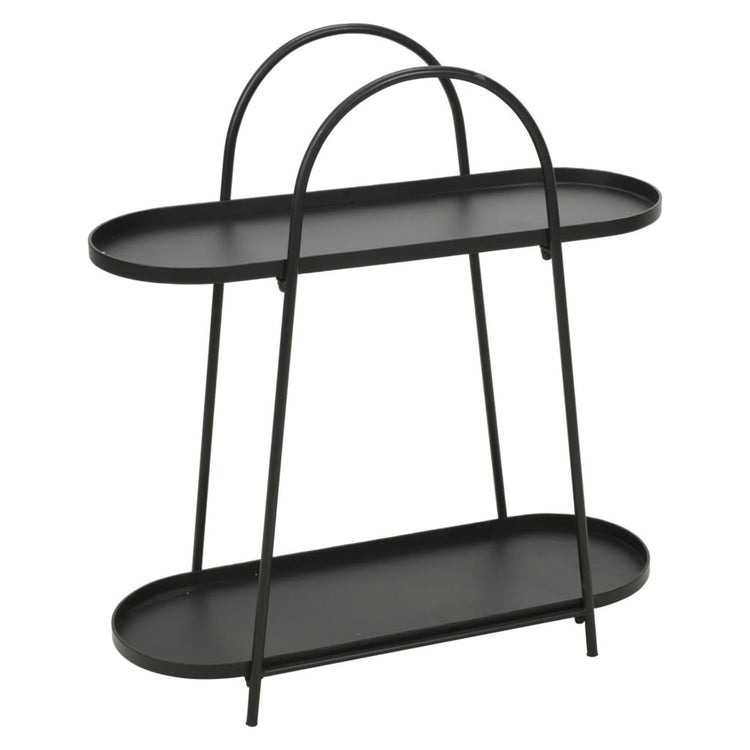 Progarden Progarden Plant Rack 70x25x76 cm noir mat