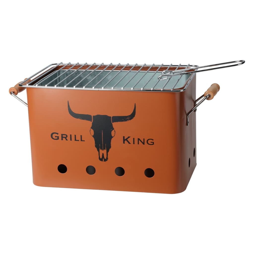 Progarden progarden barbecuegrill rectangulaire mate orange