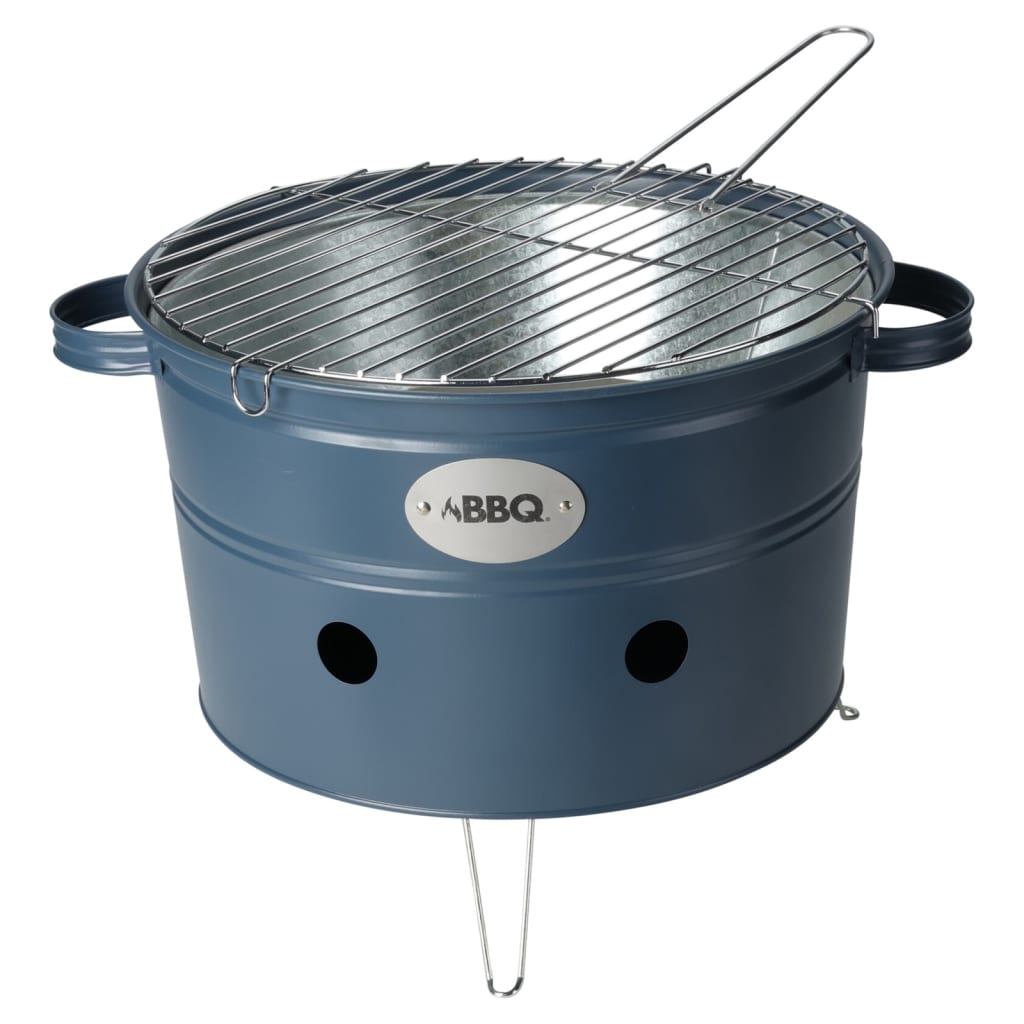Progarden Progarden Barbecue Beaut avec 2 poignées 34,5 cm Matt Bleu foncé