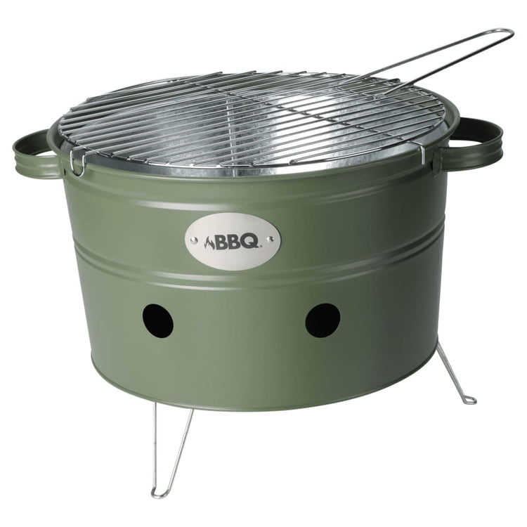 Progarden Progarden Barbecue Beaut avec 2 poignées 34,5 cm Matolijf vert
