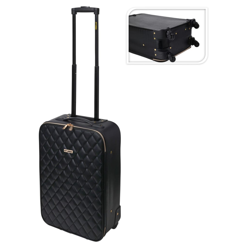 PROWORLD PROWORLD Suitcase avec design cousu 28 l noir