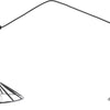 Guirlande lumineuse LED vintage, excellent article ménager, pour fête dans le jardin, 6 lampes à filament avec panier industriel, 5.5m, IP44