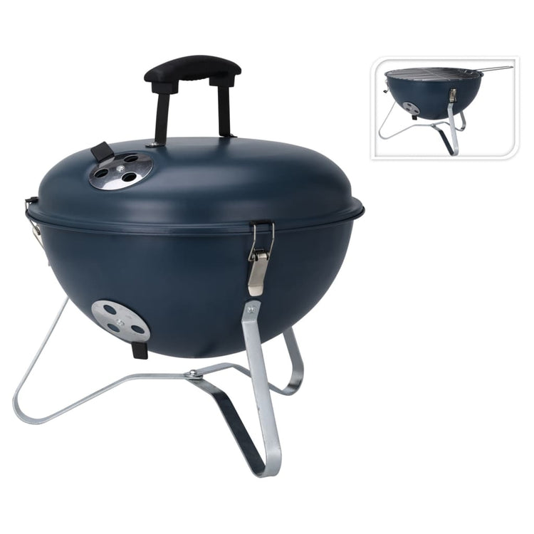 Progarden Progarden barbecue sphérique 37 cm bleu foncé